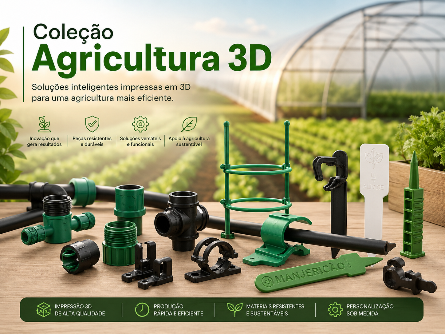 Coleção Agricultura 3D