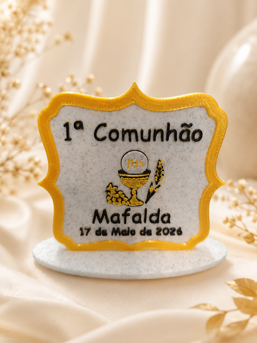 Pequeno Troféu / Íman Lembrança Personalizado